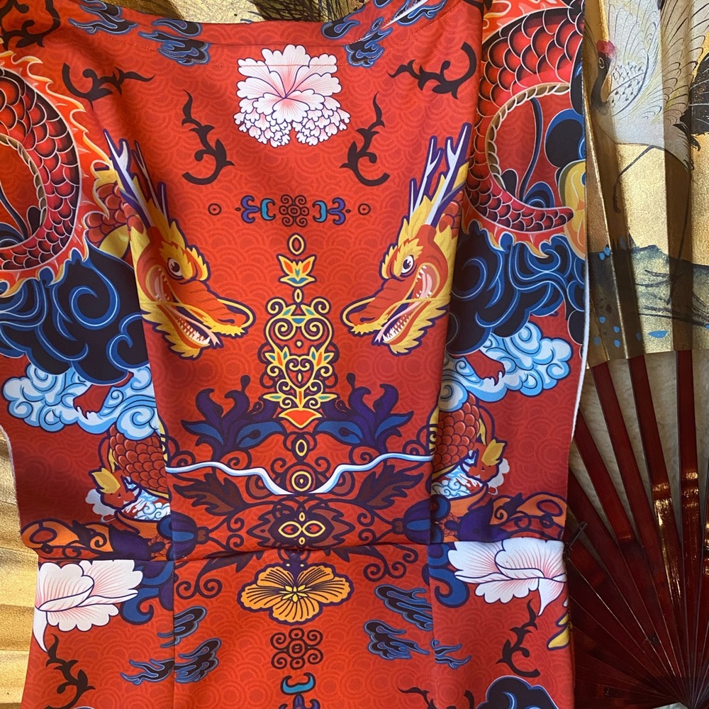 Asian Inspired Midi - Picture 2 of 8
